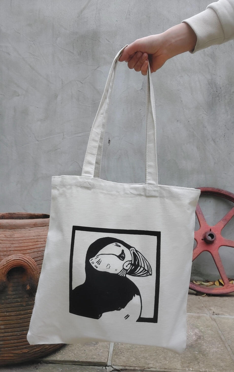 Puffin Tote Bag